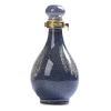 17oz Blue Wine Vase Flask Flagon Ceramic Empty Wine Jar Bottle Wine Jug Small Wine Bottle - Default