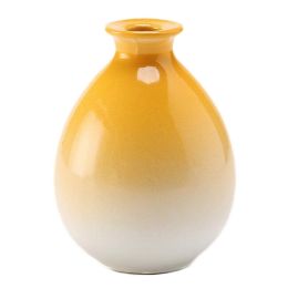 250ml Yellow Wine Jug Gradient Colour Ceramic Wine Jar Wine Pot White Wine Ware Flask Flagon - Default
