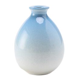 250ml Blue Wine Jug Gradient Colour Ceramic Wine Jar Wine Pot White Wine Ware Flask Flagon - Default