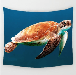 Turtle tapestry - 150x230cm thick
