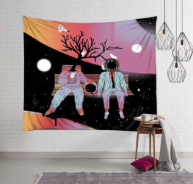 Astronaut spaceman background cloth - 10style - 150Ã—200cm