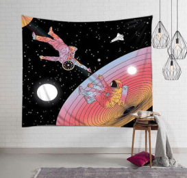 Astronaut spaceman background cloth - 4style - 150Ã—200cm