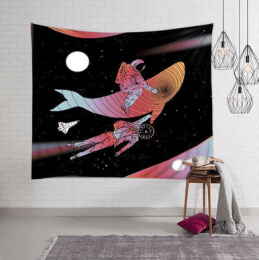 Astronaut spaceman background cloth - 6style - 150Ã—200cm