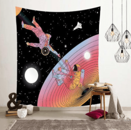 Astronaut spaceman background cloth - 3style - 230Ã—150cm