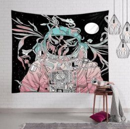 Astronaut spaceman background cloth - 9style - 200Ã—150cm