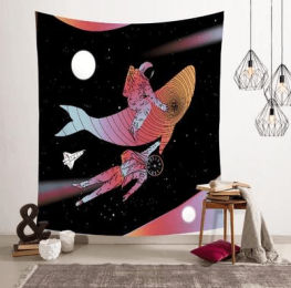 Astronaut spaceman background cloth - 5style - 200Ã—150cm