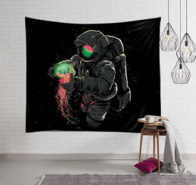 Astronaut spaceman background cloth - 2style - 150Ã—230cm