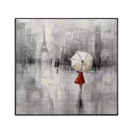 Large 100% Hand Painted modern landscape Oil Painting On Canvas Abstract landscape Picture Wall Art for Living Room Home Decor - 120x120cm