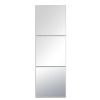 Wall Mirrors Flexible Real Glass Flat Frameless - 16Ã—16 (3-pack)