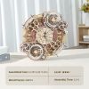Robotime ROKR Zodiac Wall Clock 3d Wooden Puzzle Model Toys for Children Kids LC601 - LC601 Zodiac Wall Clock