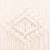 Magazine Storage Organizer Mail Holder Macrame Wall Hanging Decorative Storage Wall Mount Cotton Wovening Hanging Pocket Boho Home Decor  YJ - white