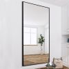 Oversize Bathroom/Vanity Mirror - Black