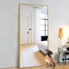 Oversize Bathroom/Vanity Mirror - Gold