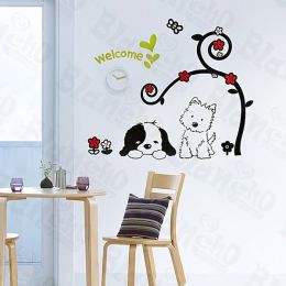 Pets Love - Wall Decals Stickers Appliques Home Dcor - HEMU-HL-926