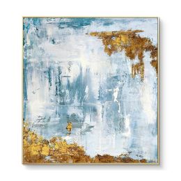 100% Nordic Style Wall Art Pic 100% Hand Painted Modern Abstract Oil Painting On Canvas For Living Room Home Decor No Frame - 150x150cm
