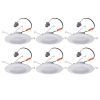 LED Down Light JET Series | Fits 5in-6in | 18Watt | 1200Lumens | 3000K | Pack of 6 - LED Down Light