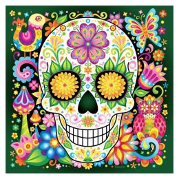 Full square diamond 5D DIY diamond embroidery Sugar Skulls diamond painting Cross Stitch Rhinestone mosaic home decoration Homejoy - 60x60