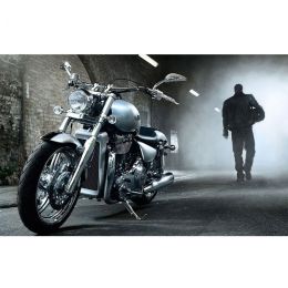 NEW 5D Rhinestone Painting Home Decor DIY Diamond Painting Cross Stitch Motorcycle Mosaic Pattern Diamond Embroidery Homejoy - 70x45