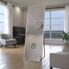 Modern Full Length Mirror, 65" x 22"x 1.2" - Silver - Aluminum alloy