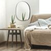 Asymmetrical Accent Wall Mounted Mirror Decorative Living Room Bedroom Entryway, 2 Sizes - S