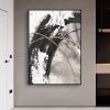 100% Hand Painted High Quality Abstract Canvas Oil Painting Thick Textured GOLDEN Wall Art Large Modern Porch Decoration No Framed - 100x150cm