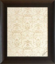 Dry Erase Message Board framed Brown Large Contrast - 04041BR