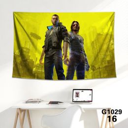 Game background cloth tapestry wall cloth tapestry decoration canvas - 16Style - 150x100cm