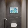 Wall Art Decoration Retro Flower Painting 1 Panel Canvas Wall Art for Bedroom / Bathroom / Living Room (12x16 inches) - 12x16inchx1pcs