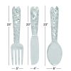 Cutlery Wall Decor - Aluminum Utensil Set of 3 - BM01021