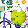 Bicycling 2 - Large Wall Decals Stickers Appliques Home Decor - HEMU-HL-5845