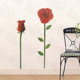 Ruddy Rose 2 - Wall Decals Stickers Appliques Home Decor - HEMU-SS-012
