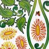 Flourish Pile - Wall Decals Stickers Appliques Home Decor - HEMU-LD-8078