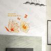 Enormous Flowers- Wall Decals Stickers Appliques Home Dcor - HEMU-AY-875