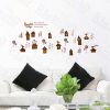Sweet Home - Wall Decals Stickers Appliques Home Decor - HEMU-LB-1823
