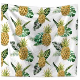 Printed tapestry - 150x230cm thick - White