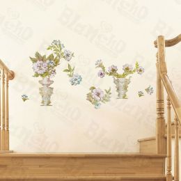 Rose Banquet - Large Wall Decals Stickers Appliques Home Decor - HEMU-HL-5809