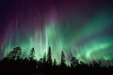 Night aurora tapestry - 150x230cm thick