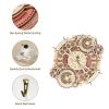 Robotime ROKR Zodiac Wall Clock 3d Wooden Puzzle Model Toys for Children Kids LC601 - LC601 Zodiac Wall Clock
