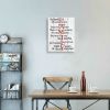 Motivational Wall Art Retro Background Canvas Art Family Rules Wall Decor Black and White Modern Pictures  Home Decorations  - 12x16inchx1pcs