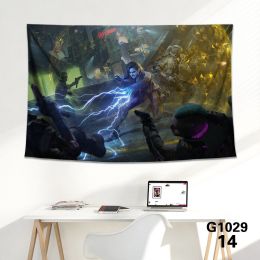 Game background cloth tapestry wall cloth tapestry decoration canvas - 14Style - 150x100cm