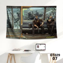 Game background cloth tapestry wall cloth tapestry decoration canvas - 7Style - 150x100cm