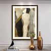 100%Hand Painted Abstract Oil Painting Wall Art Figure Picture Minimalist Modern On Canvas Home Decor For Living Room Office No Frame - 100x150cm