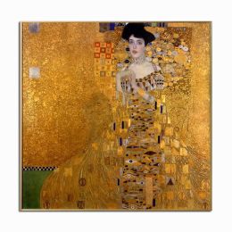 Abstract Gustav Klimt Tear Oil Painting On Canvas Famous Posters And Prints Wall Art Picture For Living Room Home Design No Frame - 90x90cm