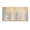 Top Selling Handmade Abstract Oil Painting Wall Art Modern Minimalist Bright Color Gold Foil Picture Canvas Home Decor  No Frame - 90x120cm