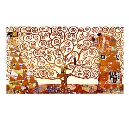 Hot sell Gustav Klimt Tree of Life Oil Painting on Canvas Posters and  Modern Wall Art Pictures For Living Room No Frame - 90x120cm
