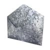 Rustic Vintage Style Metal Wall Mounted Envelope Decor, Antique Silver - I457-AMC0019