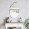 Asymmetrical Accent Wall Mounted Mirror Decorative Living Room Bedroom Entryway, 2 Sizes - L
