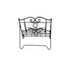 Scroll Work Design Metal Cook Book Stand, Copper Black - C482-MTL0014