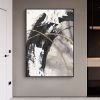 100% Hand Painted High Quality Abstract Canvas Oil Painting Thick Textured GOLDEN Wall Art Large Modern Porch Decoration No Framed - 60x90cm