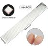 Mirror Glass Mosaic Tiles Self-Adhesive DIY Square Glass Mirror for Craft - Gold